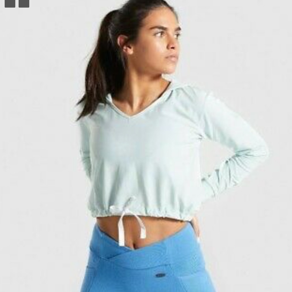 Gymshark Poise Light Mint Hoodie
